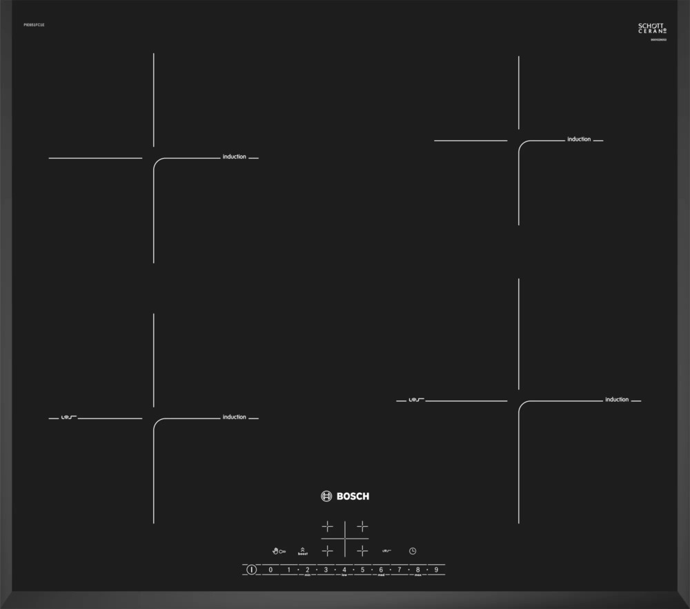 Индукционная варочная панель Bosch PIE651FC1E 