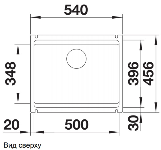 Схема с размерами