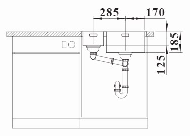 Схема с размерами
