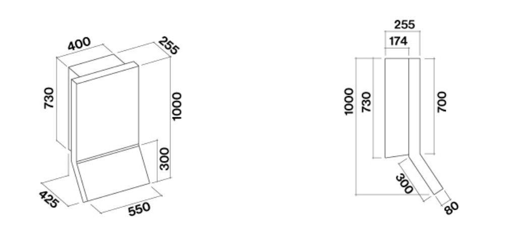 Схема с размерами