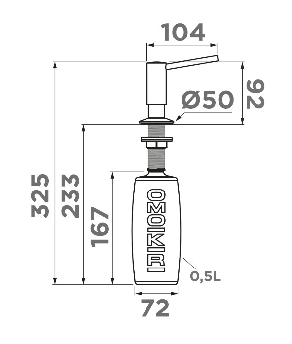 Схема с размерами