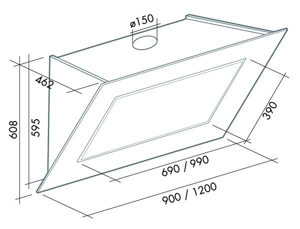 Схема с размерами
