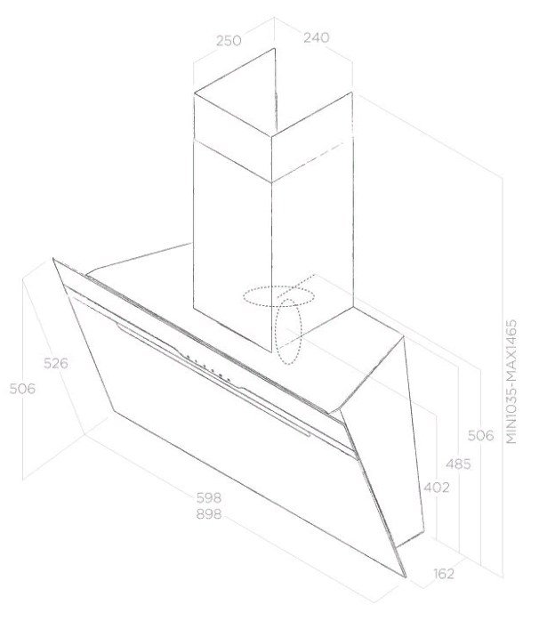 Схема с размерами