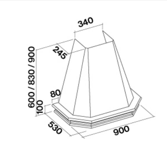 Схема с размерами