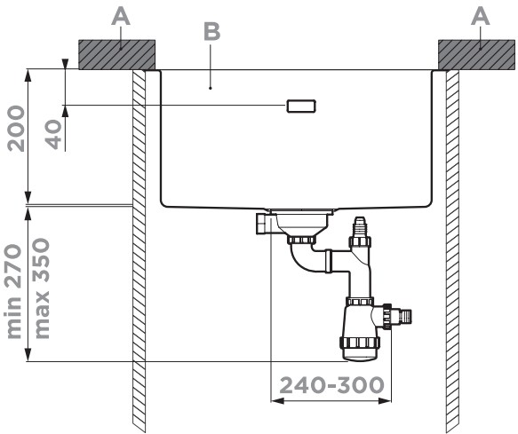 Схема с размерами