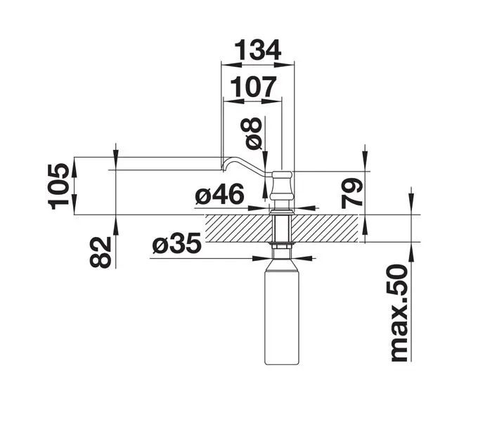 Схема с размерами