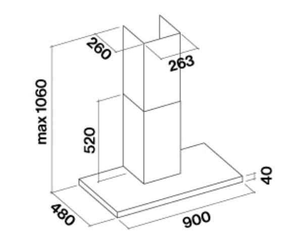 Схема с размерами