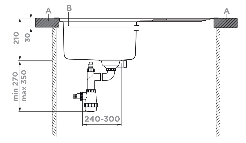 Схема с размерами