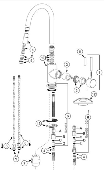 Схема с размерами