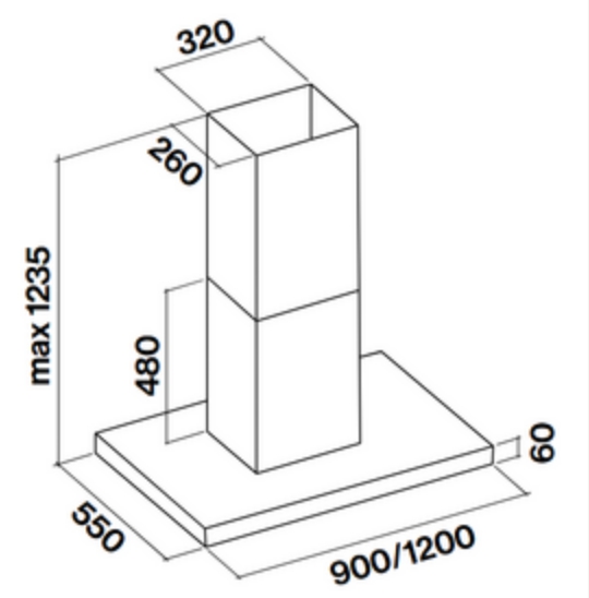 Схема с размерами