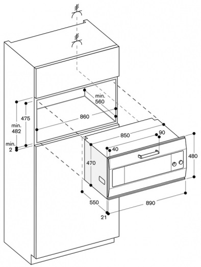 Размеры больших духовок Размеры больших духовок