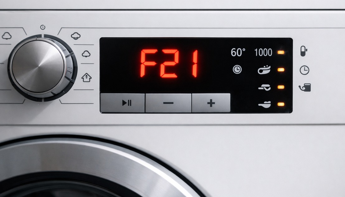 Ошибка F21 в стиральной машине Bosch