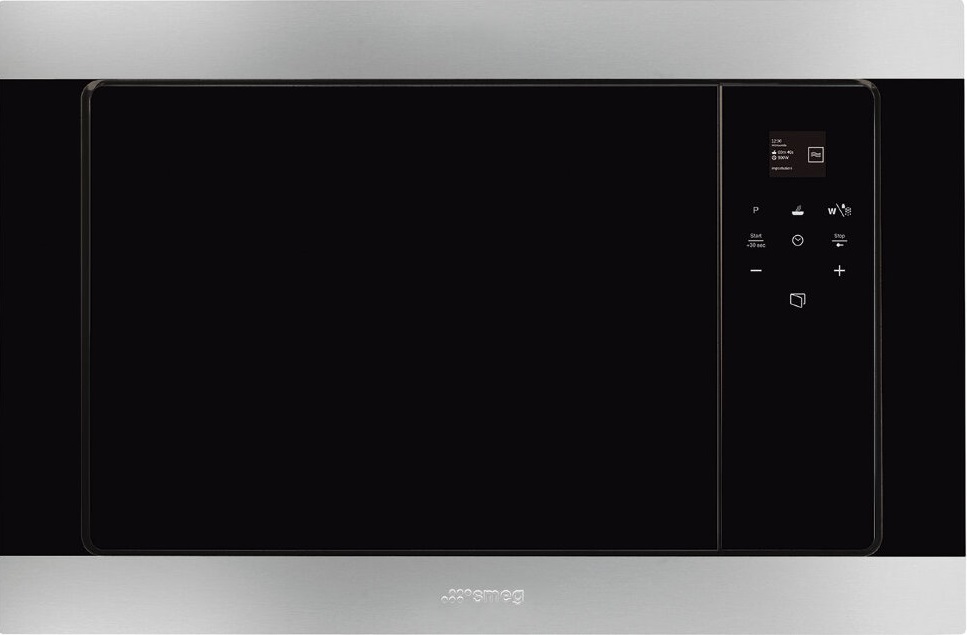Обзор встраиваемой микроволновой печи Smeg FMI320X2