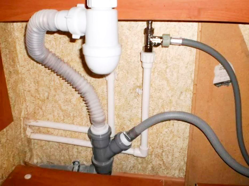 Как установить слив для стиральной машины Как установить слив для стиральной машины