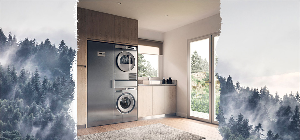 Как установить сушильную машину Asko в колонну Как установить сушильную машину Asko в колонну