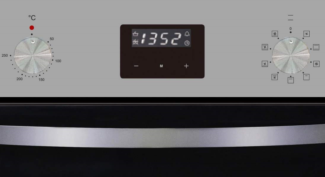 Как настроить часы на духовом шкафу Maunfeld 