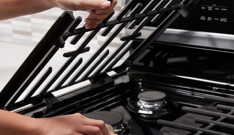 Как снять решетки и конфорки газовой варочной панели Gorenje