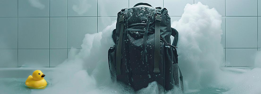 Можно стирать рюкзак в стиральной машине? 