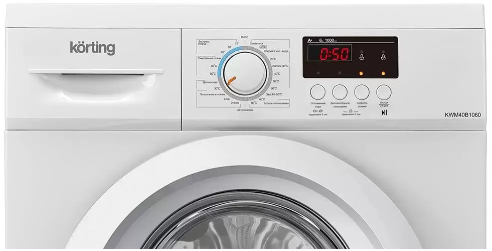 Обзор стиральной машины Korting KWM 40B1060