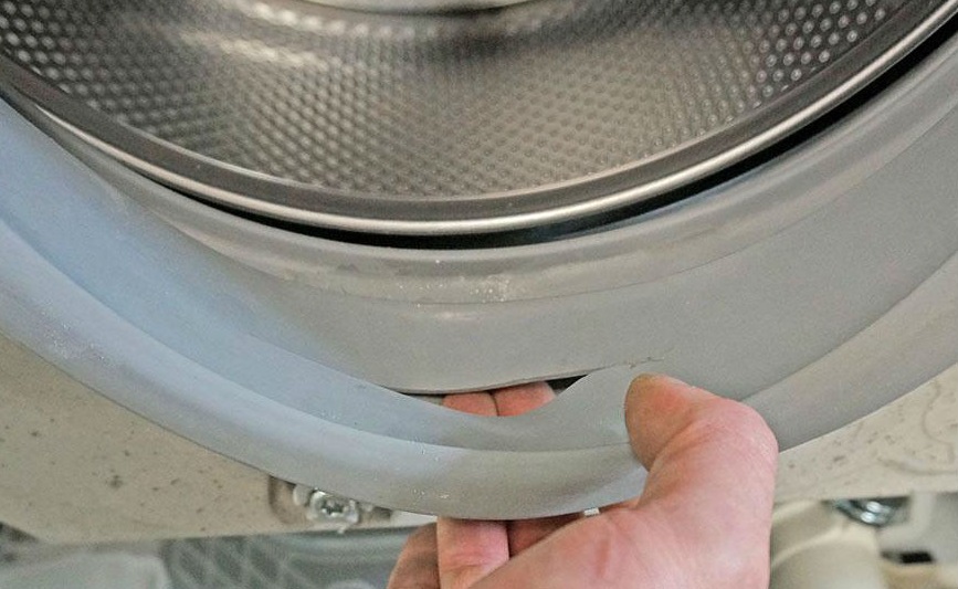Как снять уплотнительную резинку стиральной машины Как снять уплотнительную резинку стиральной машины