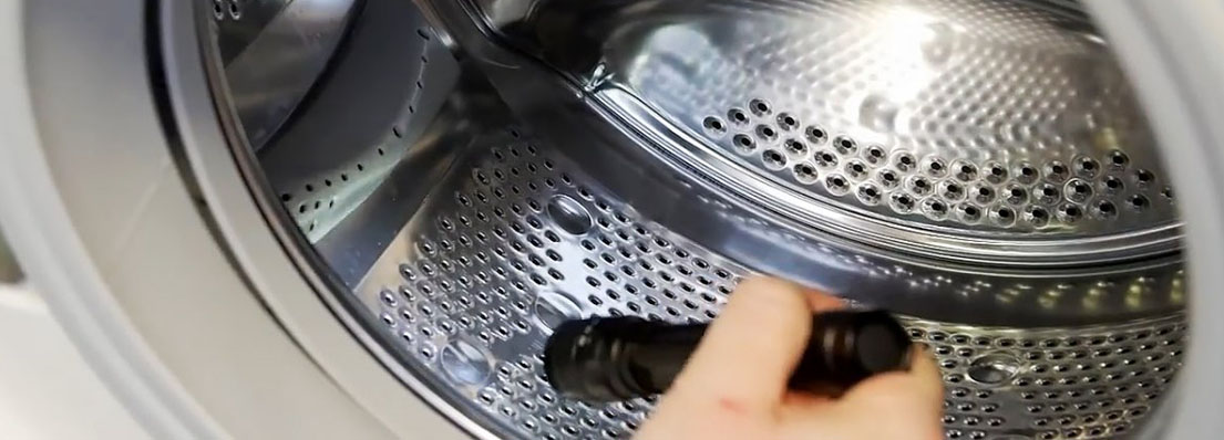 Принцип разборки машины с фронтальной загрузкой 