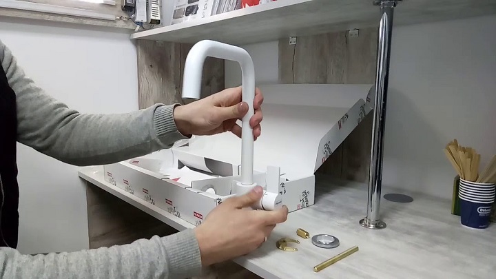 Размеры смесителей