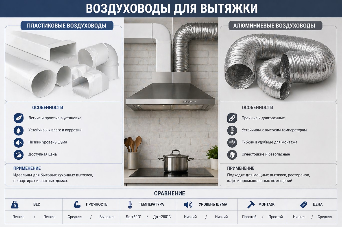 Как установить вытяжку