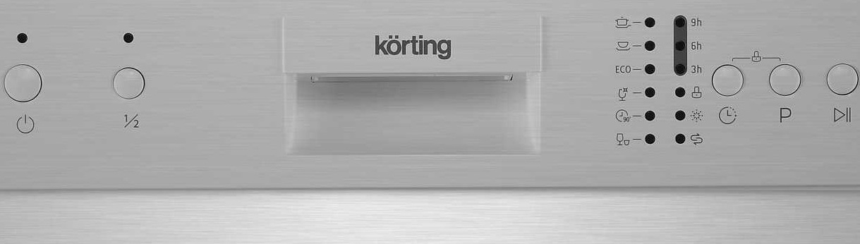 Обзор отдельностоящей посудомоечной машины Korting KDF 60240