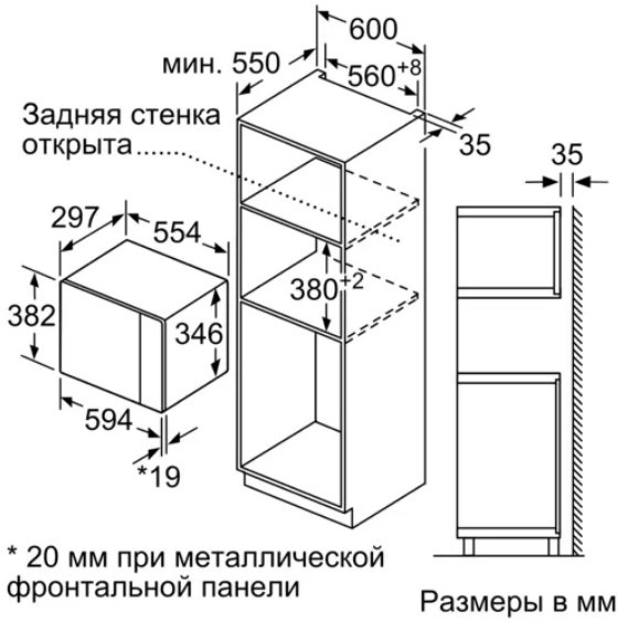 Обзор микроволновой печи Bosch BEL524MB0