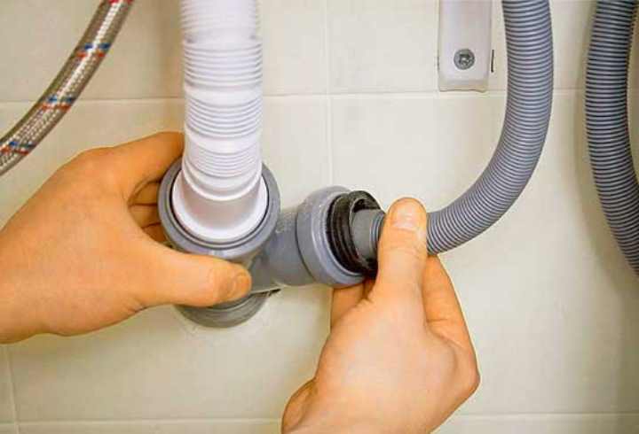 Как установить слив для стиральной машины Как установить слив для стиральной машины