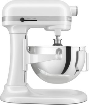 Миксер профессиональный KitchenAid Heavy Duty 5KSM55SXXEWH Миксер профессиональный KitchenAid Heavy Duty 5KSM55SXXEWH фото