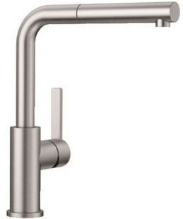 Смеситель Blanco LANORA-S полированная нержавеющая сталь Смеситель Blanco LANORA-S полированная нержавеющая сталь фото