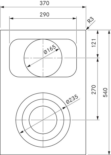 Варочная панель с вытяжкой и установочным комплектом BORA PKAS3HL (1xPKAS3, 1xPKC3, 1xPKCB3, 1xEFBV90, 1xEFS375, 1xEFV)  (preview 11)