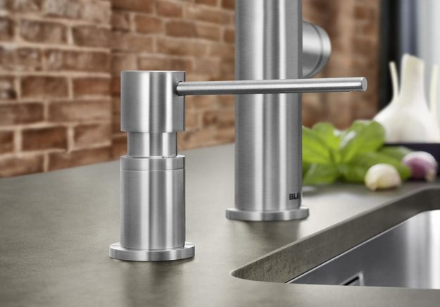 Дозатор для жидкого мыла Blanco Lato сатин золото 526699 (preview 2)