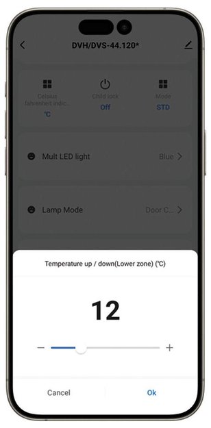 Встраиваемый винный шкаф Dunavox DVN-70.185DB.TO (preview 2)