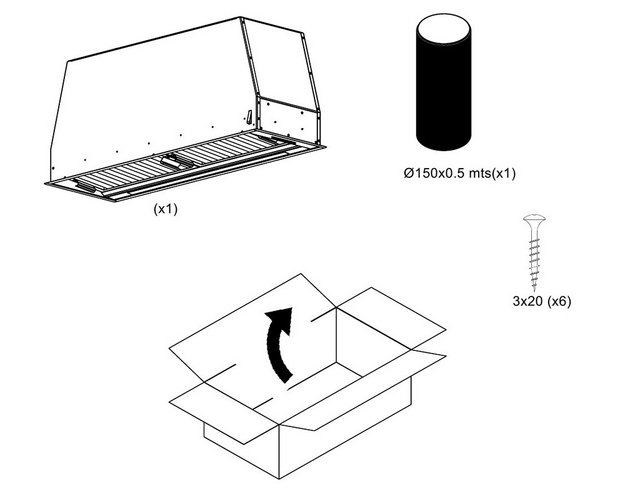 Вытяжка Pando PRO/52 INOX V. 830 (preview 5)