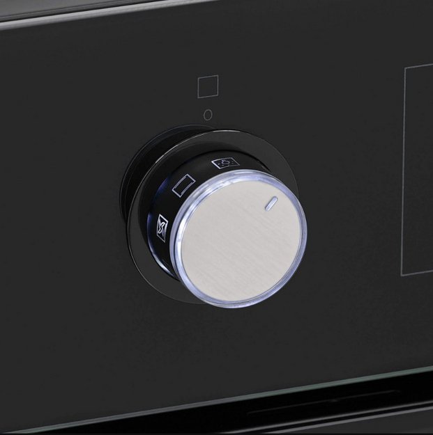 Духовой шкаф KRONA Соната 45 черное стекло (Sonata 45 BL G2) (preview 8)