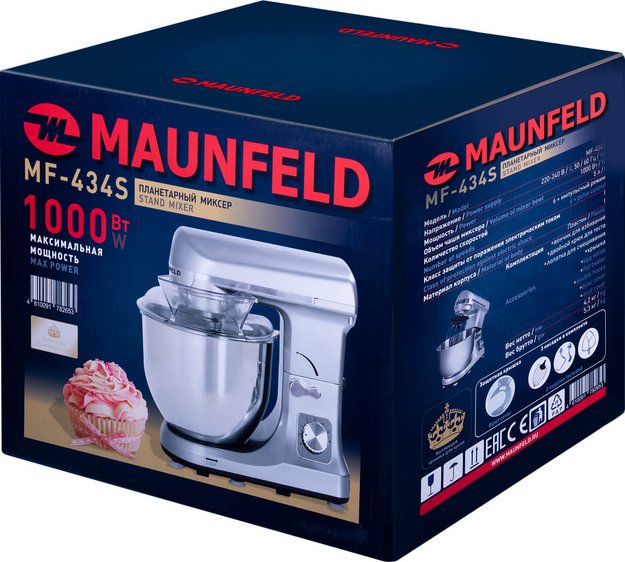 Миксер Maunfeld MF-434S (фото 9) Миксер Maunfeld MF-434S (preview 9)