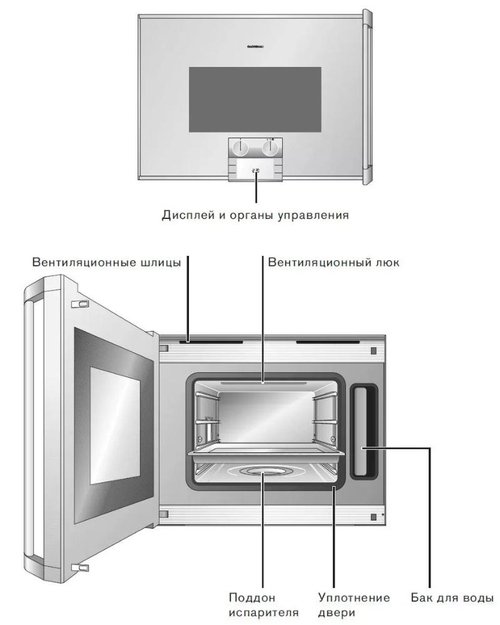 Духовой шкаф-пароварка Gaggenau BS 221-110 (фото 2) Духовой шкаф-пароварка Gaggenau BS 221-110 (preview 2)
