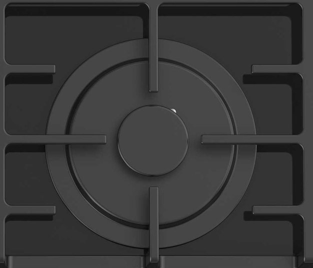 Газовая стеклянная варочная панель Korting HGG 6805 CN (preview 2)