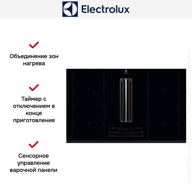 Варочная панель с вытяжкой Electrolux KCC85450 (preview 7)