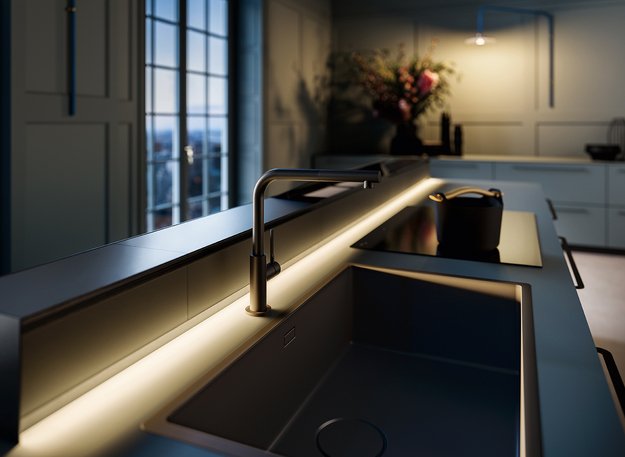 Система хранения Falmec MONOLITH 30 VETRO NERO KACL.453#NF (preview 2)