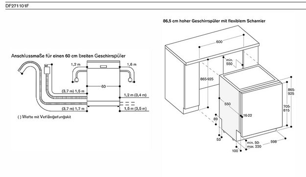 Встраиваемая посудомоечная машина Gaggenau DF271101F (preview 9)