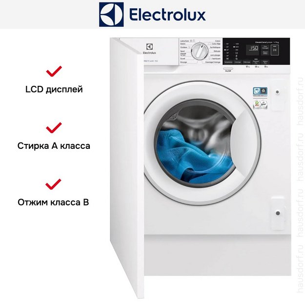Встраиваемая стиральная машина Electrolux EWN7F447WIP (preview 11)