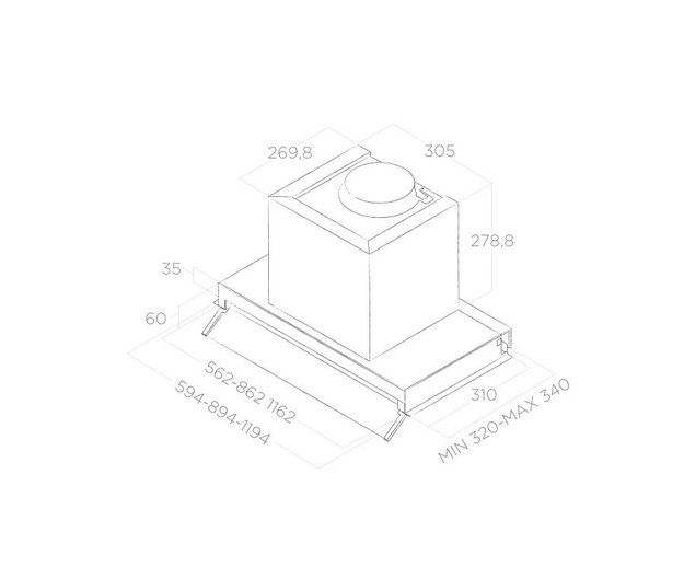 Встраиваемая вытяжка Elica BOXIN PLUS IXGL/A/90 (preview 6)