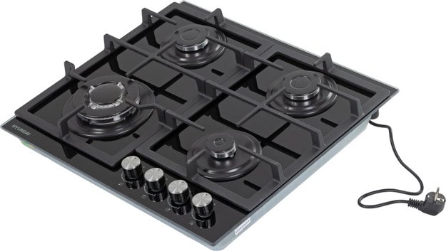 Газовая варочная панель Hyundai HHG 6436 BG (preview 4)