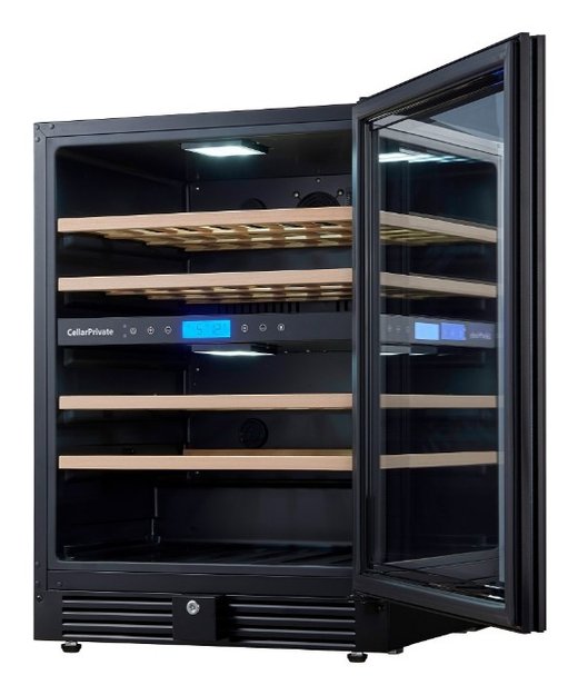 Встраиваемый под столешницу винный шкаф CellarPrivate CP043-2TBH (preview 8)