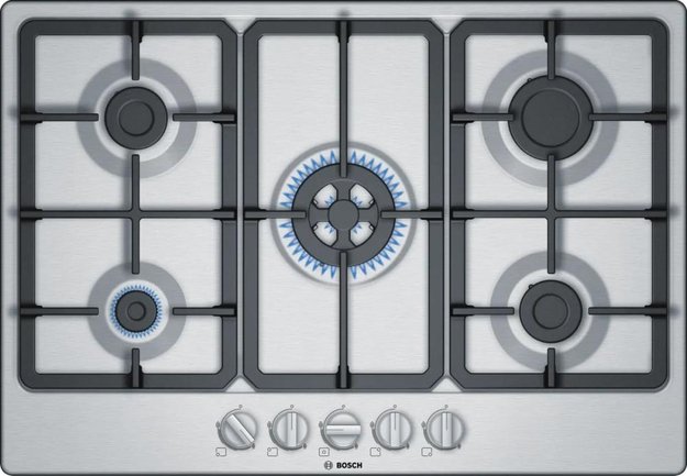 Газовая варочная панель Bosch PGQ7B5B90 (фото 1) Газовая варочная панель Bosch PGQ7B5B90 (preview 1)