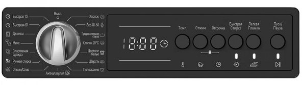 Встраиваемая стиральная машина Zigmund Shtain BWM 03 (preview 2)