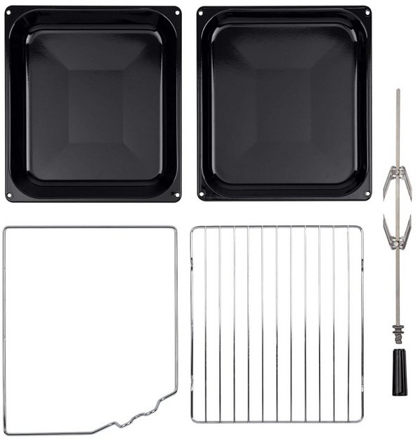 Духовой шкаф KRONA Соната 45 черное стекло (Sonata 45 BL G2) (preview 11)